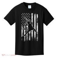 Scooter Stunt US Flag Retro Scooter Boys Kids T-Shirt thumb 0