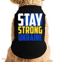 Stay Strong Ukraine Doggie Tank thumb 0