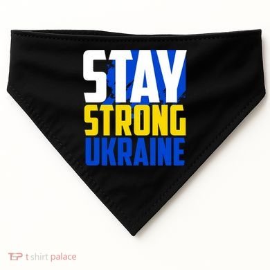 Stay Strong Ukraine USA-Made Doggie Bandana