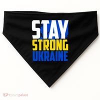 Stay Strong Ukraine USA-Made Doggie Bandana thumb 0