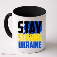 Stay Strong Ukraine Coffee Mug thumb 0