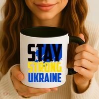 Stay Strong Ukraine Coffee Mug thumb 3