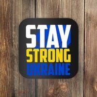 Stay Strong Ukraine Coaster thumb 0