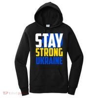 Stay Strong Ukraine Women's Hoodie thumb 0
