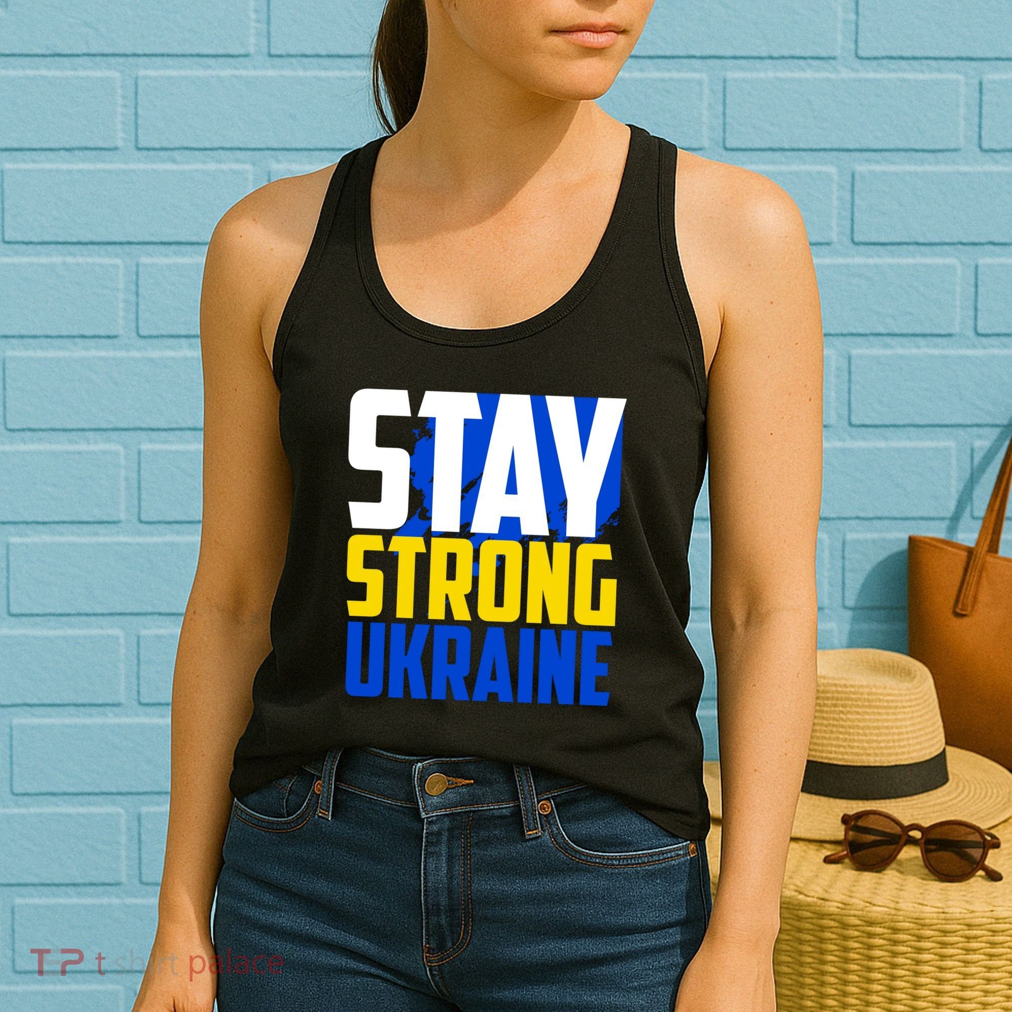 Stay Strong Ukraine Women's Tank Top