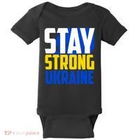 Stay Strong Ukraine Baby Bodysuit thumb 0
