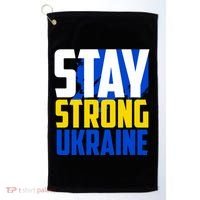 Stay Strong Ukraine Golf Towel thumb 0