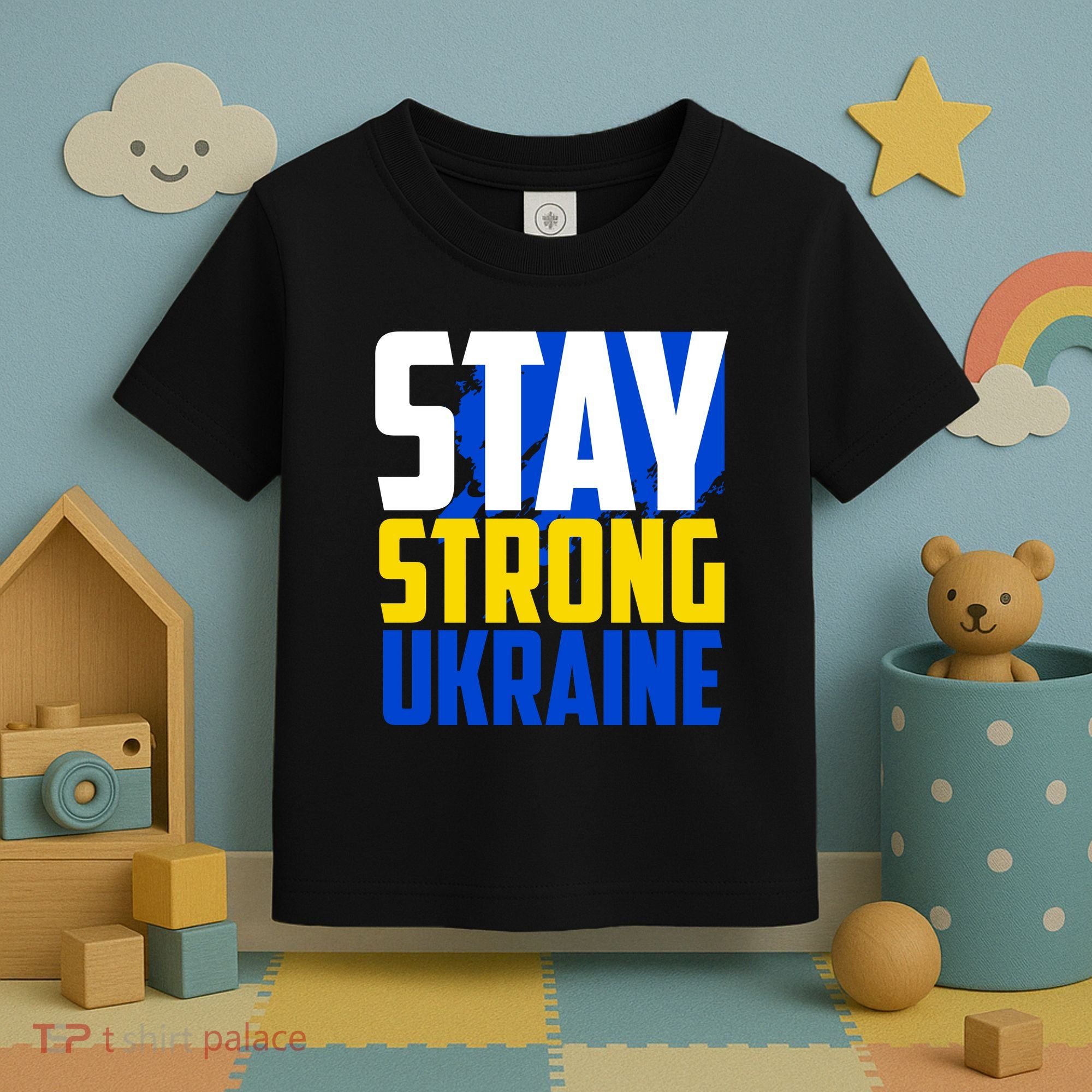 Stay Strong Ukraine Toddler T-Shirt