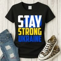 Stay Strong Ukraine Women's T-Shirt thumb 3