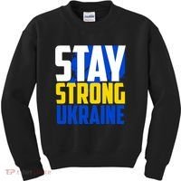 Stay Strong Ukraine Kids Sweatshirt thumb 0