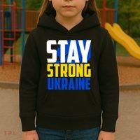 Stay Strong Ukraine Kids Hoodie thumb 3