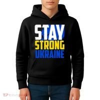 Stay Strong Ukraine Kids Hoodie thumb 4