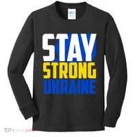 Stay Strong Ukraine Kids Long Sleeve Shirt thumb 0