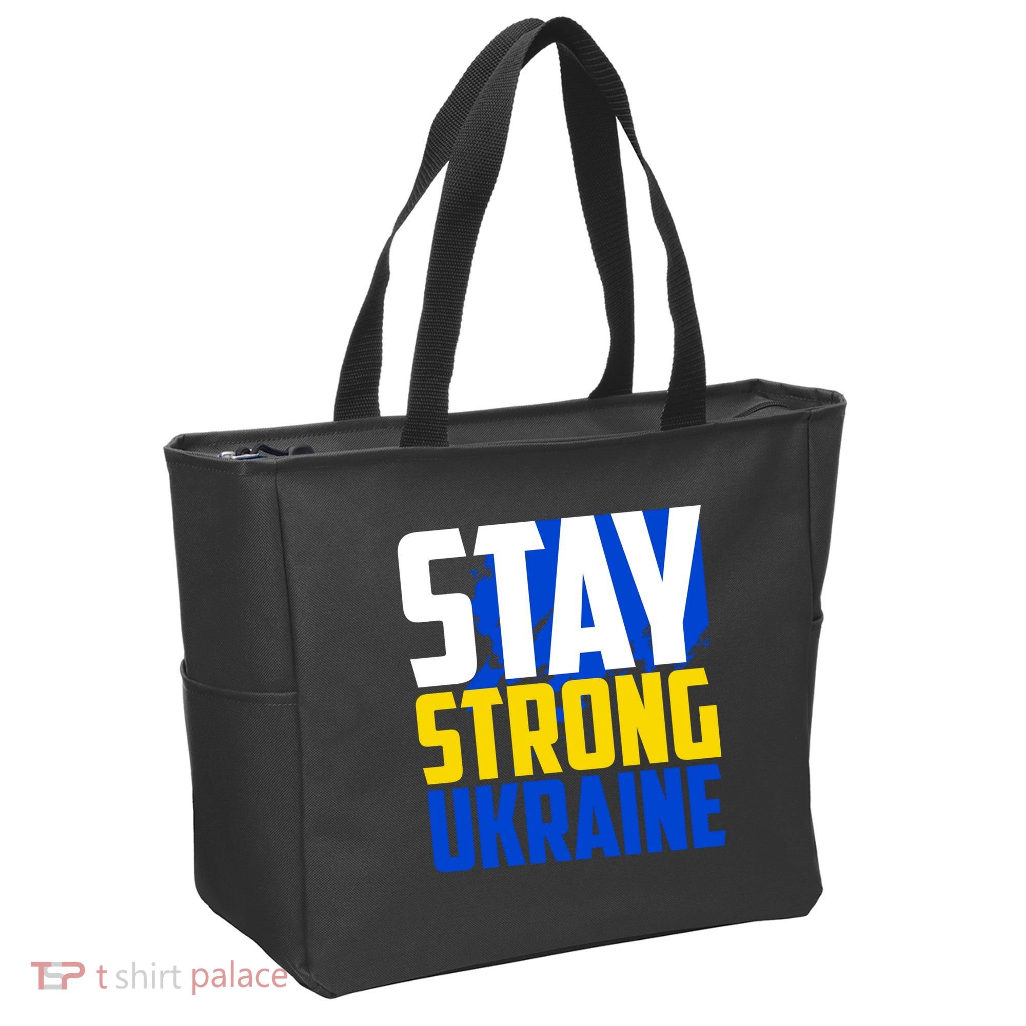 Stay Strong Ukraine Tote Bag