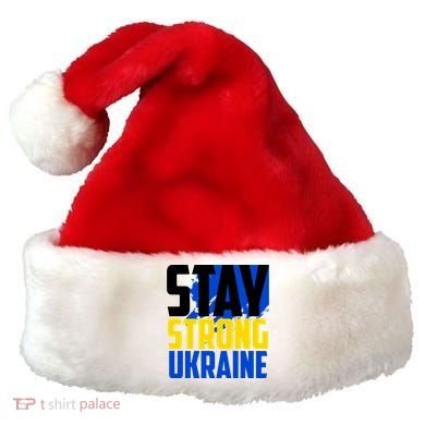 Stay Strong Ukraine Santa Hat