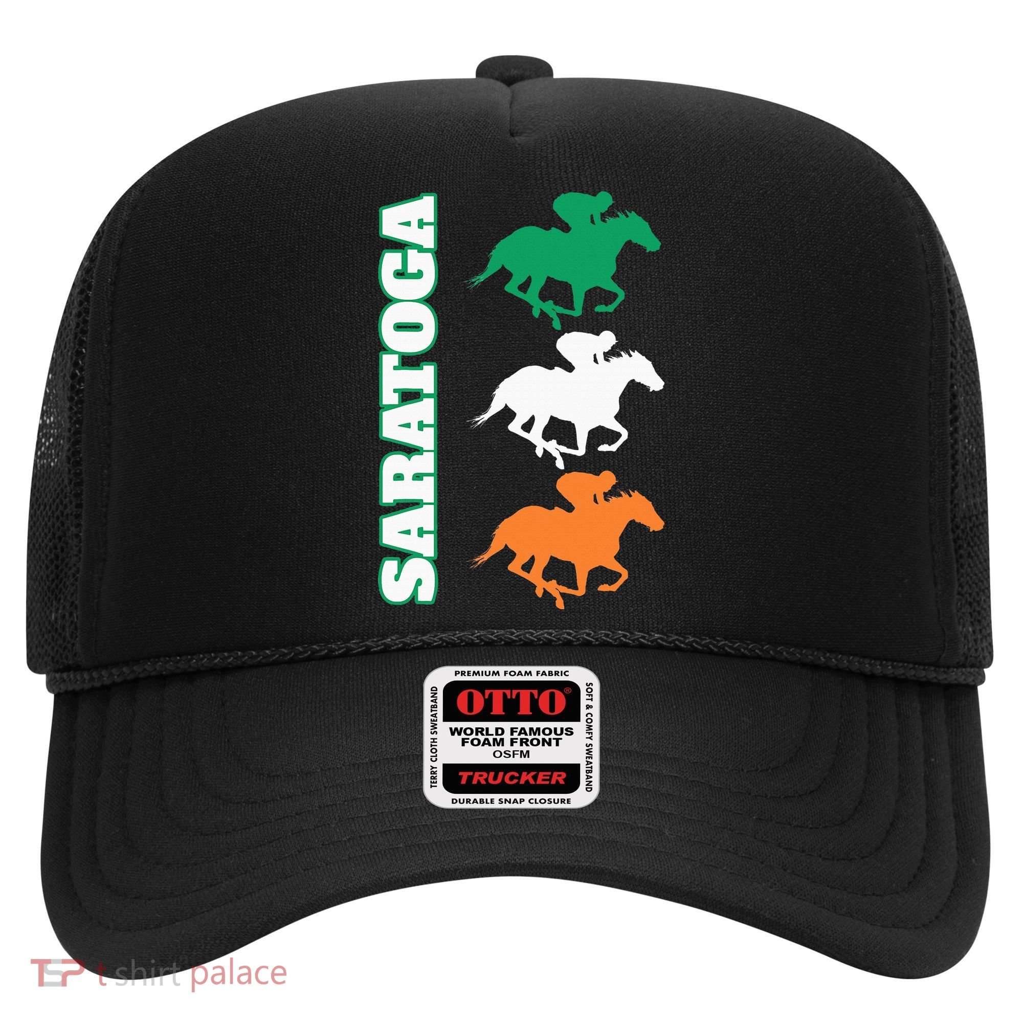 Saratoga Springs Upstate New York Horse Racing Hat
