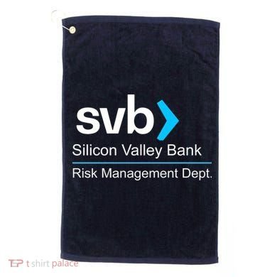 Svb Silicon Valley Bank Risk Management Dept Golf Towel