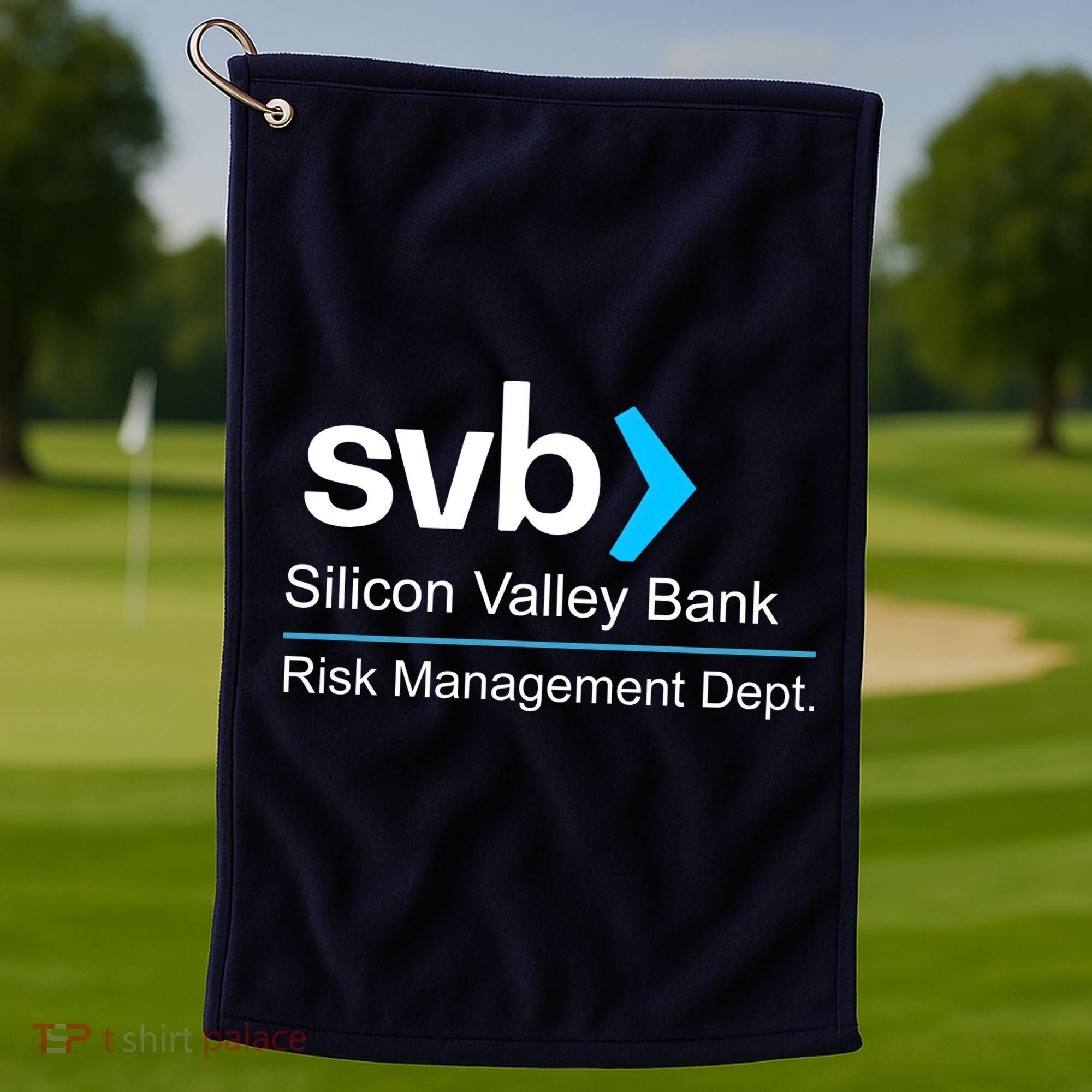 Svb Silicon Valley Bank Risk Management Dept Golf Towel