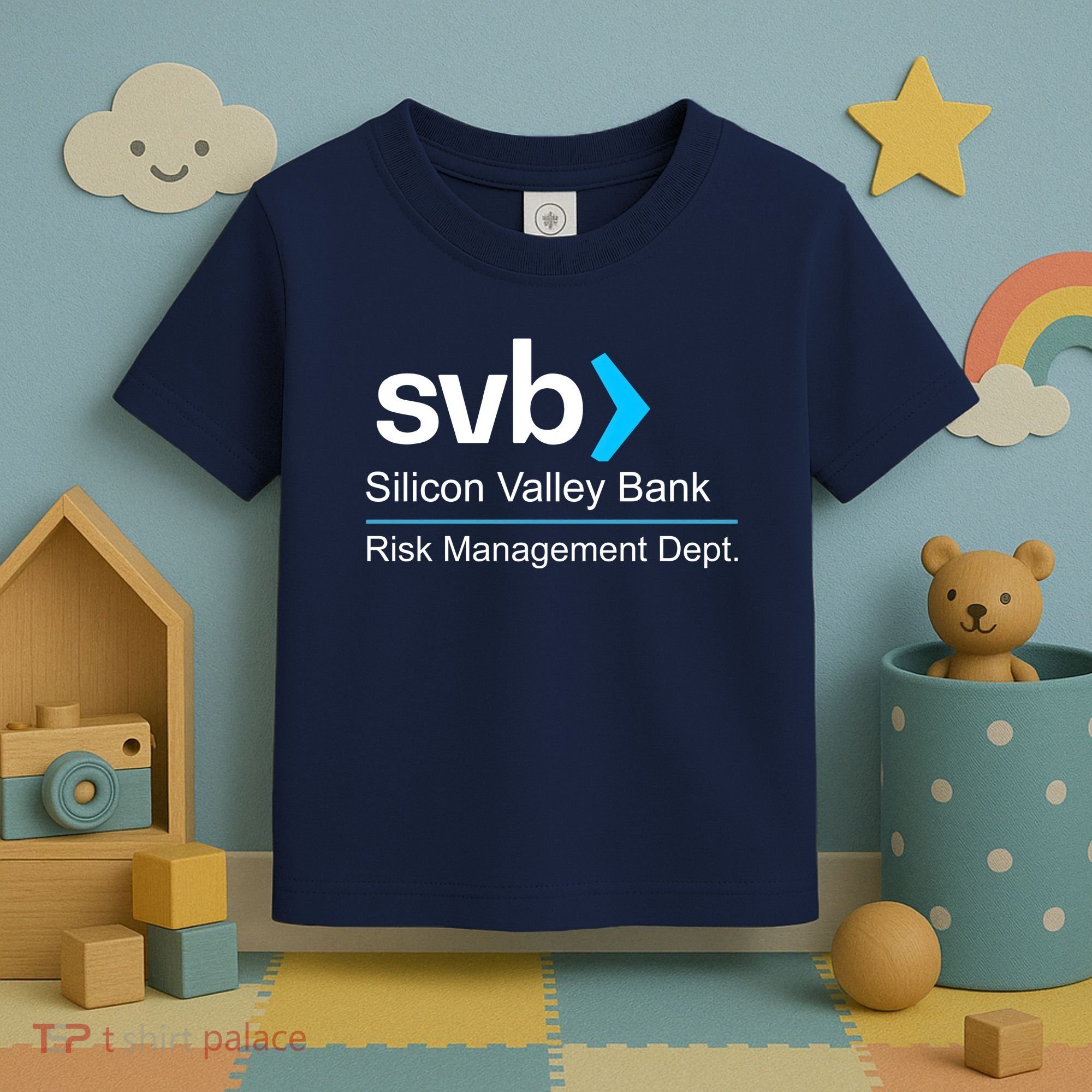 Svb Silicon Valley Bank Risk Management Dept Toddler T-Shirt
