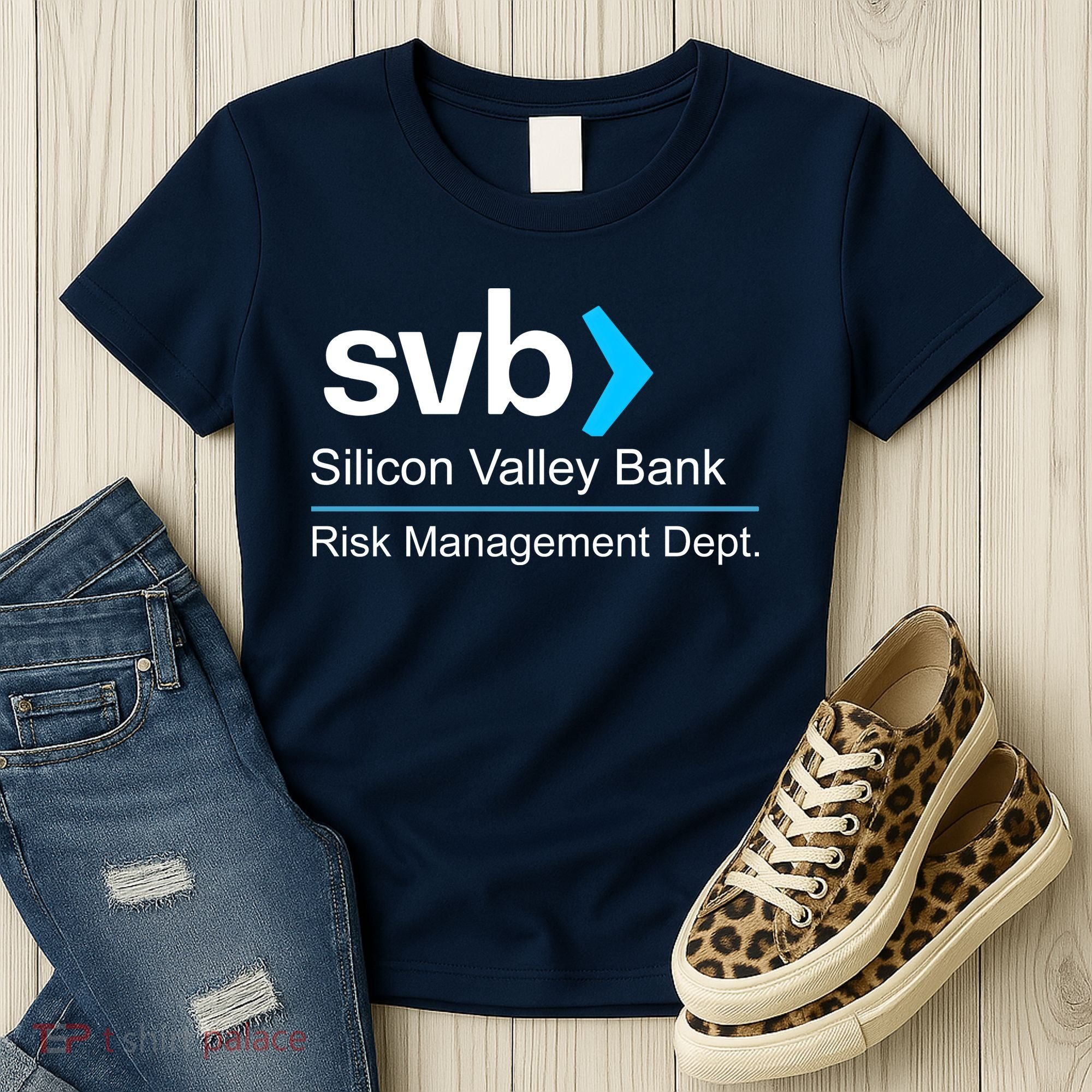 Svb Silicon Valley Bank Risk Management Dept Women's T-Shirt