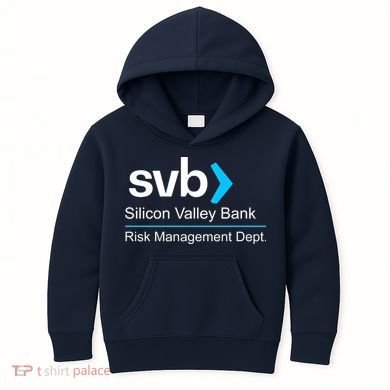 Svb Silicon Valley Bank Risk Management Dept Kids Hoodie