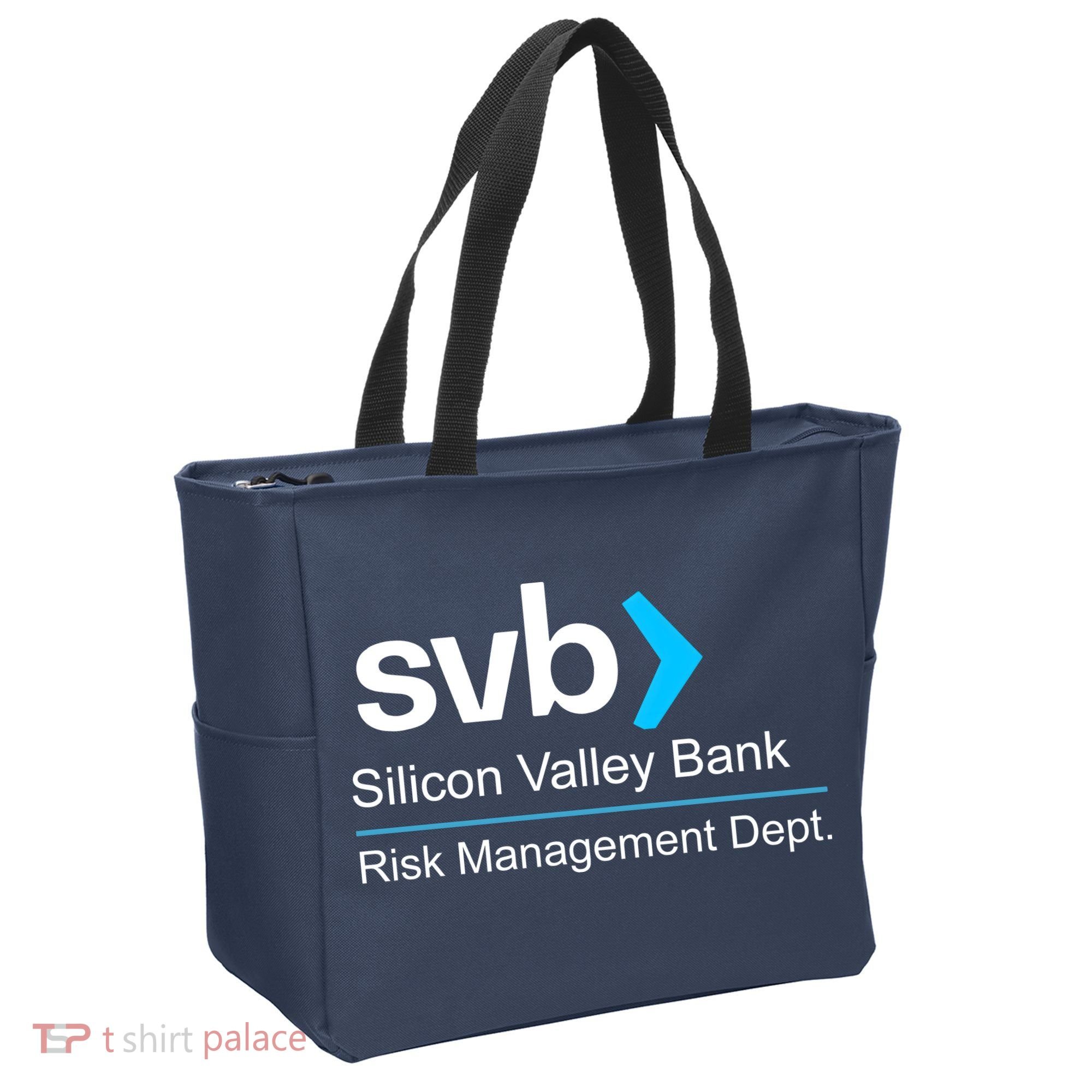 Svb Silicon Valley Bank Risk Management Dept Tote Bag
