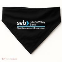 SVB Silicon Valley Bank Risk Management Department USA-Made Doggie Bandana thumb 0