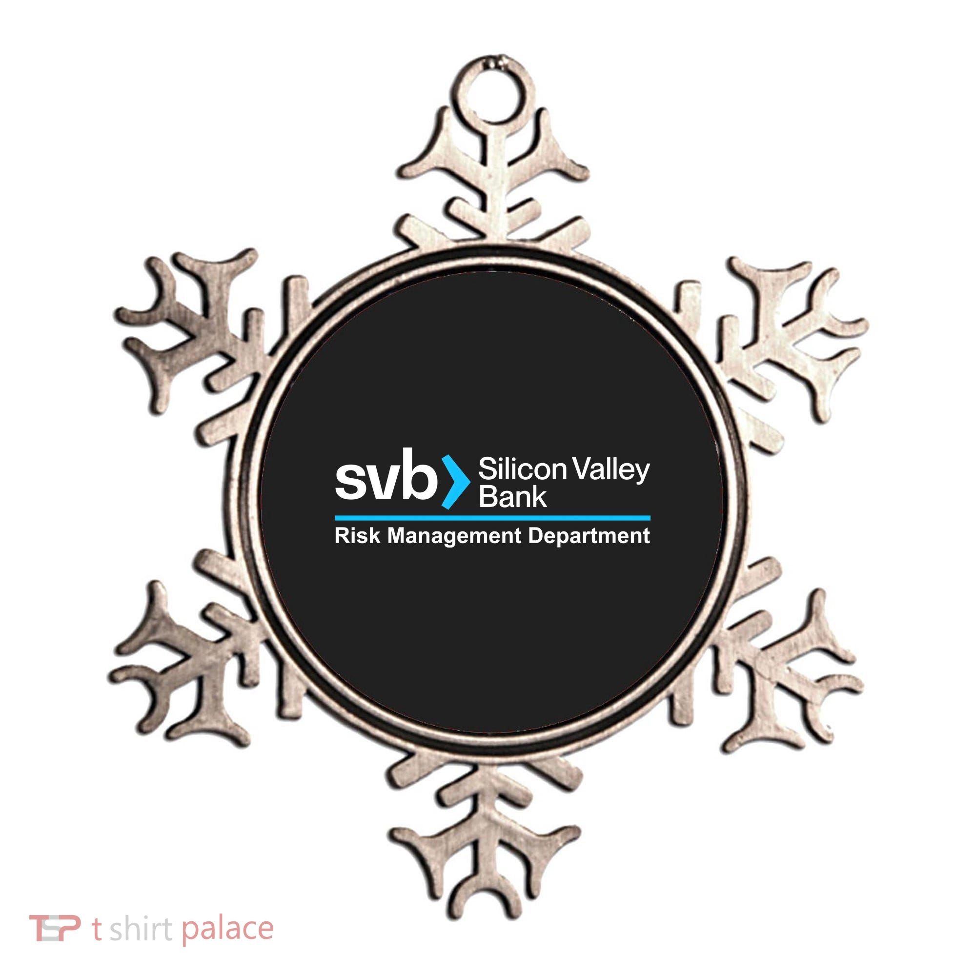 SVB Silicon Valley Bank Risk Management Department Ornament