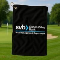SVB Silicon Valley Bank Risk Management Department Golf Towel thumb 1
