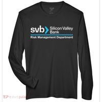 SVB Silicon Valley Bank Risk Management Department Zone Performance Long-Sleeve T-Shirt thumb 0
