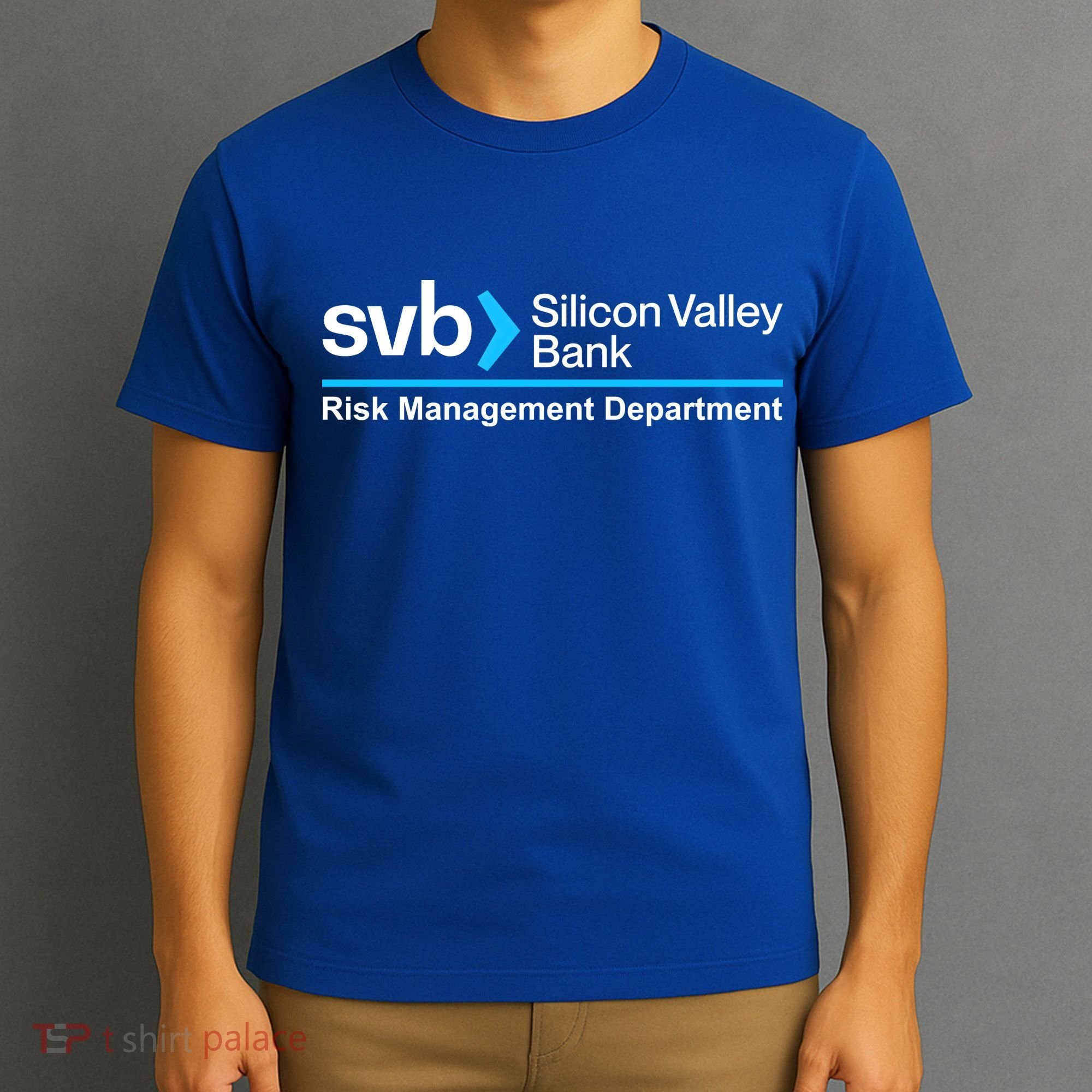 SVB Silicon Valley Bank Risk Management Department T-Shirt