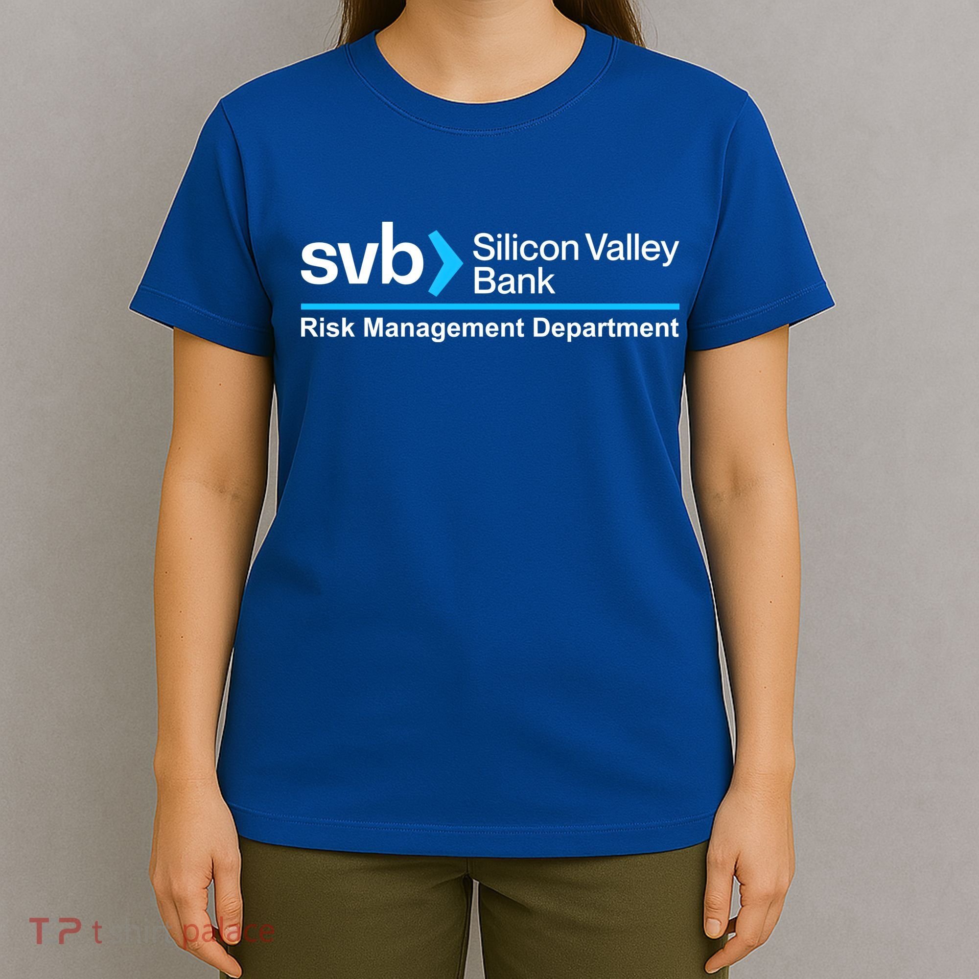 SVB Silicon Valley Bank Risk Management Department T-Shirt
