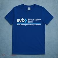 SVB Silicon Valley Bank Risk Management Department T-Shirt thumb 5