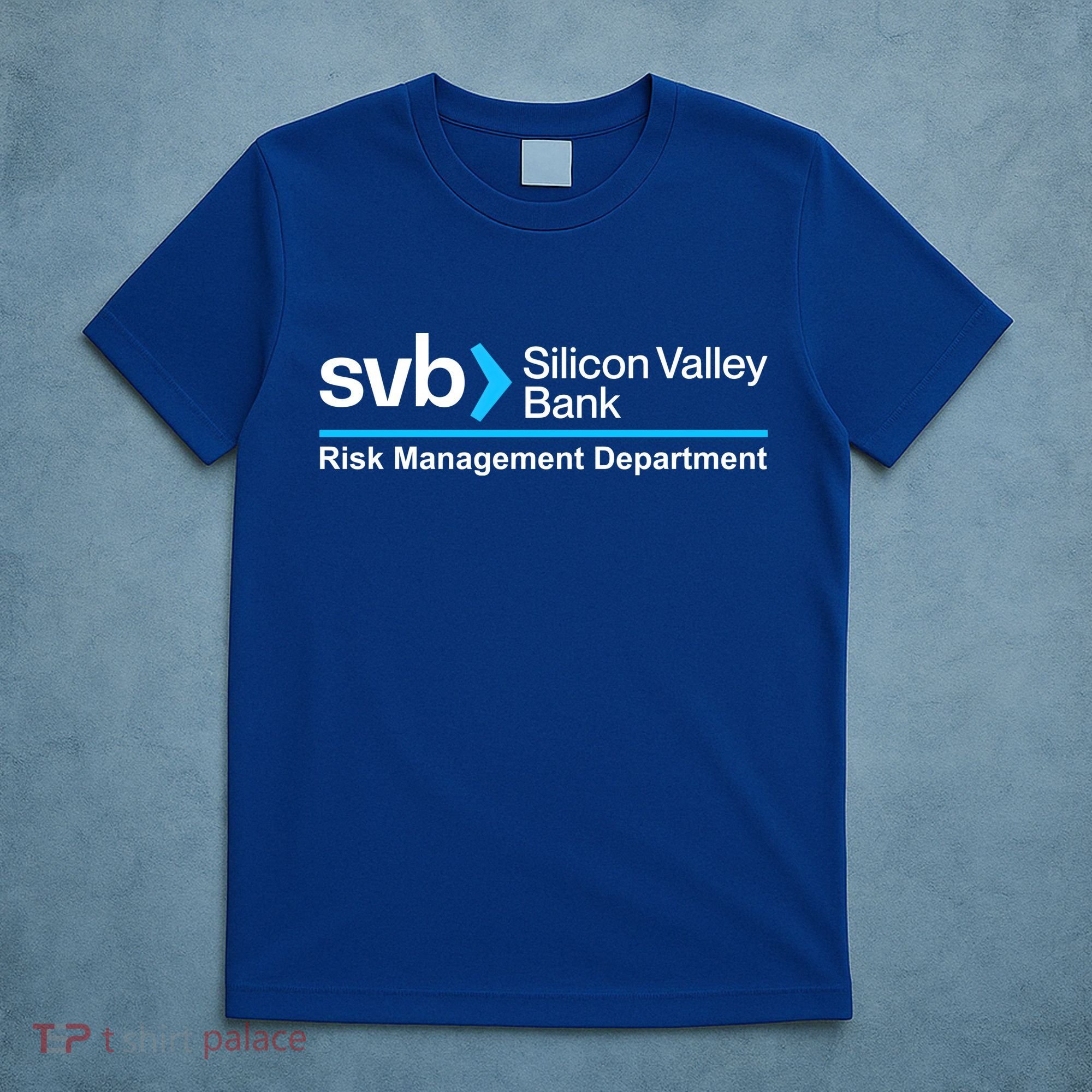 SVB Silicon Valley Bank Risk Management Department T-Shirt