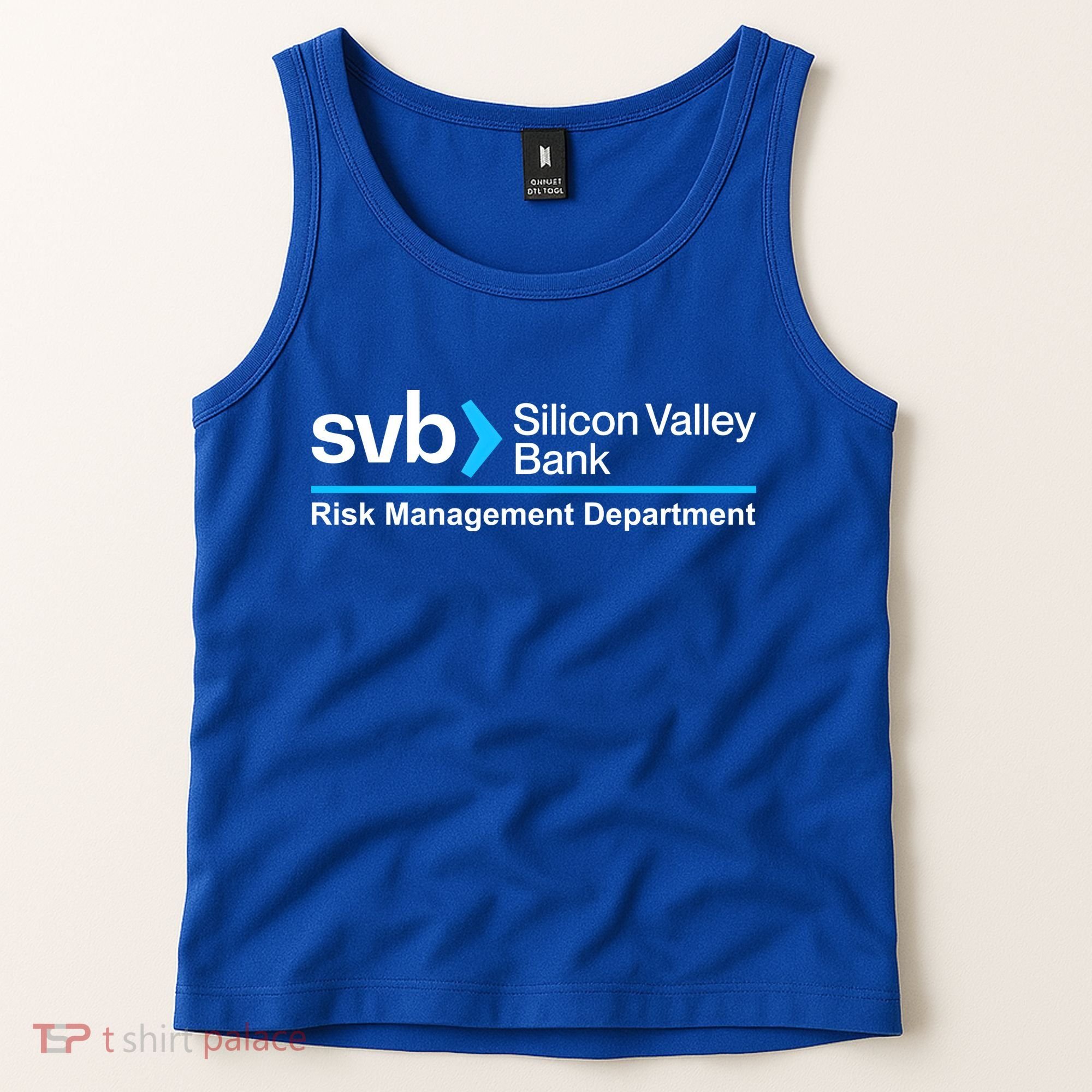 SVB Silicon Valley Bank Risk Management Department Tank Top