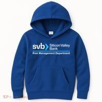 SVB Silicon Valley Bank Risk Management Department Kids Hoodie thumb 0