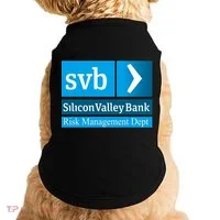 Svb Silicon Valley Bank Doggie Tank thumb 0