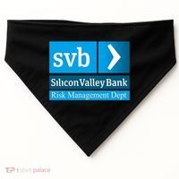 Svb Silicon Valley Bank USA-Made Doggie Bandana thumb 0