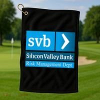 Svb Silicon Valley Bank Golf Towel thumb 1