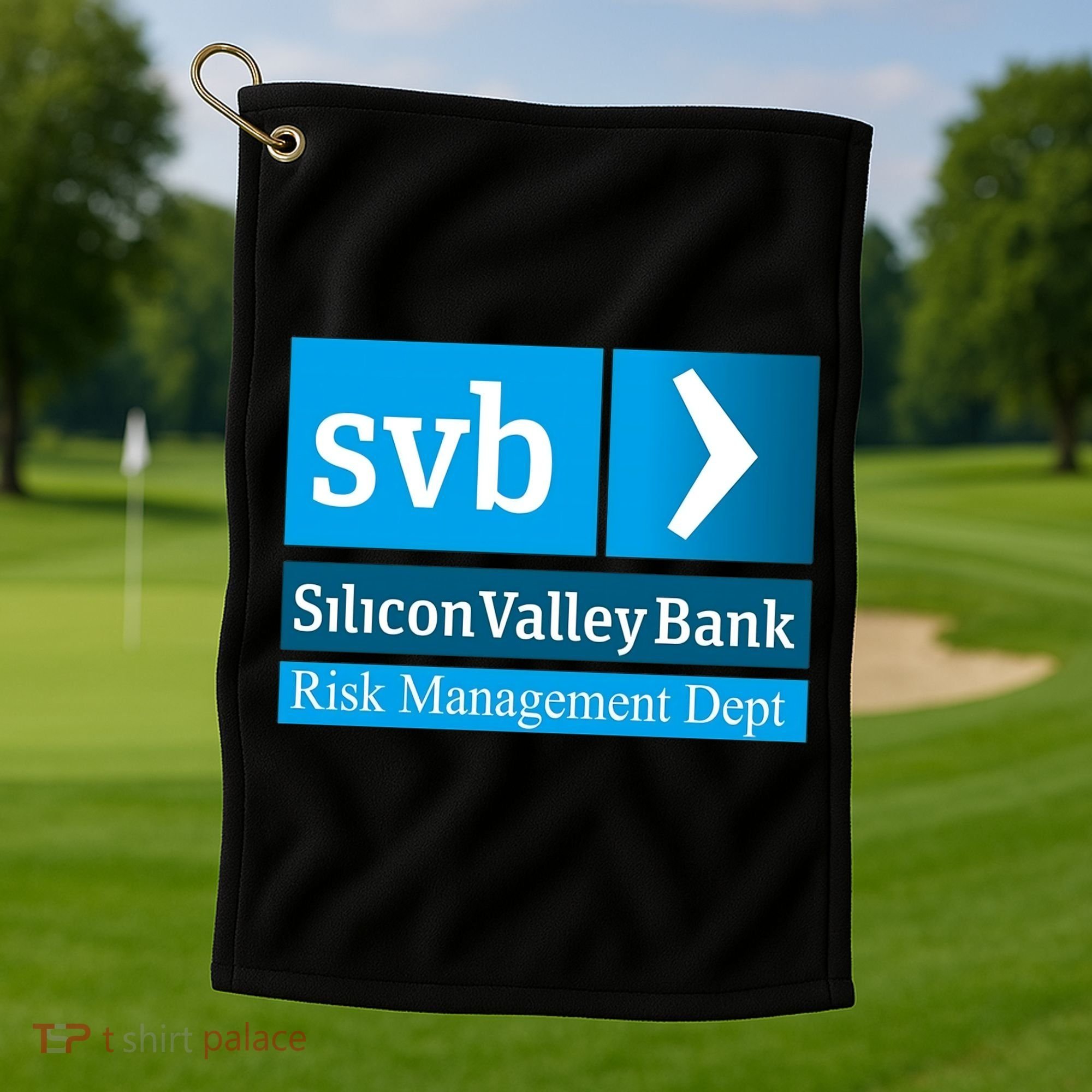 Svb Silicon Valley Bank Golf Towel