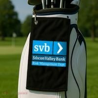 Svb Silicon Valley Bank Golf Towel thumb 2