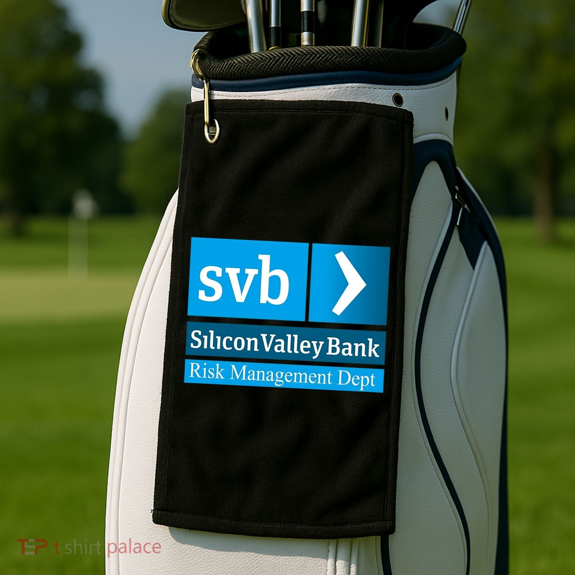 Svb Silicon Valley Bank Golf Towel