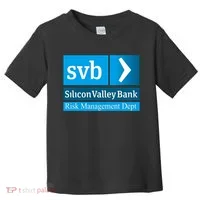 Svb Silicon Valley Bank Toddler T-Shirt thumb 0