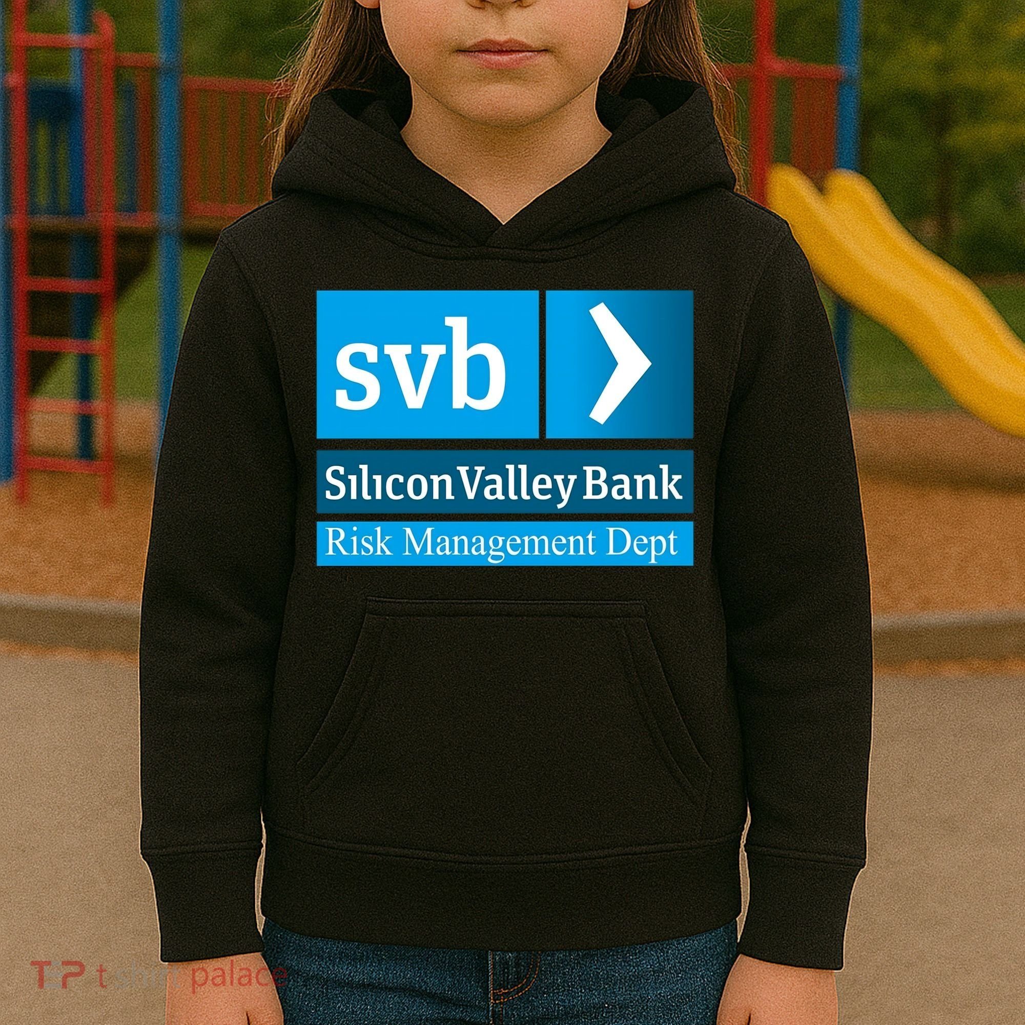 Svb Silicon Valley Bank Kids Hoodie