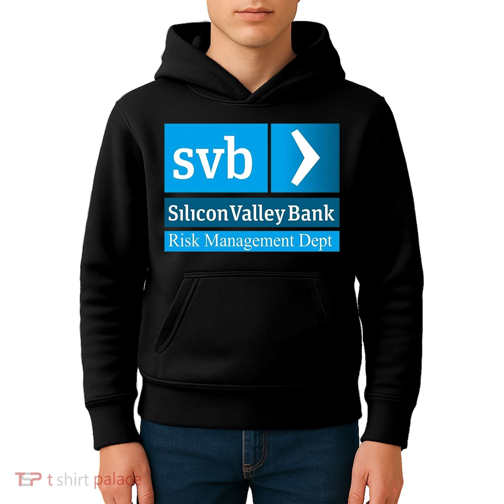 Svb Silicon Valley Bank Kids Hoodie