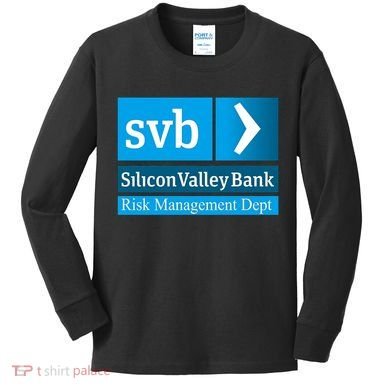Svb Silicon Valley Bank Kids Long Sleeve Shirt