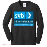 Svb Silicon Valley Bank Kids Long Sleeve Shirt thumb 0