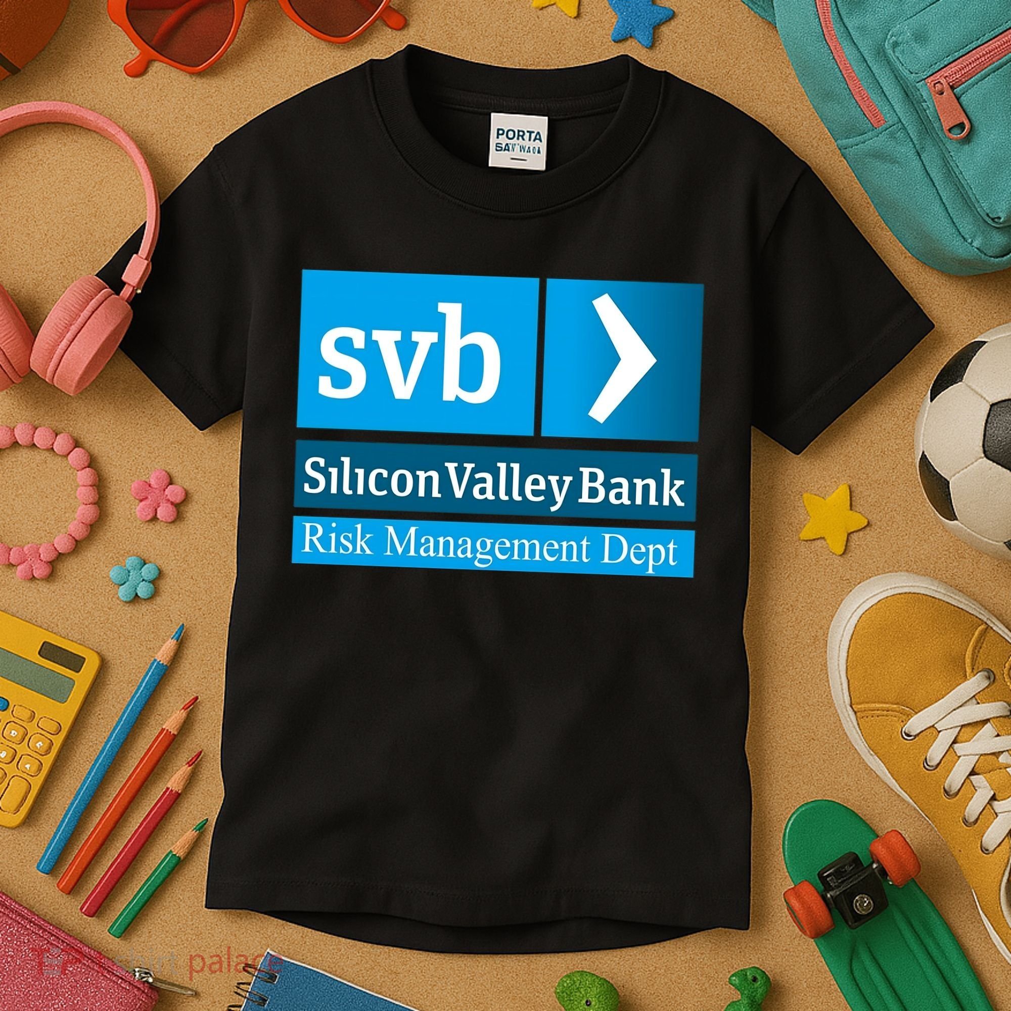 Svb Silicon Valley Bank Kids T-Shirt