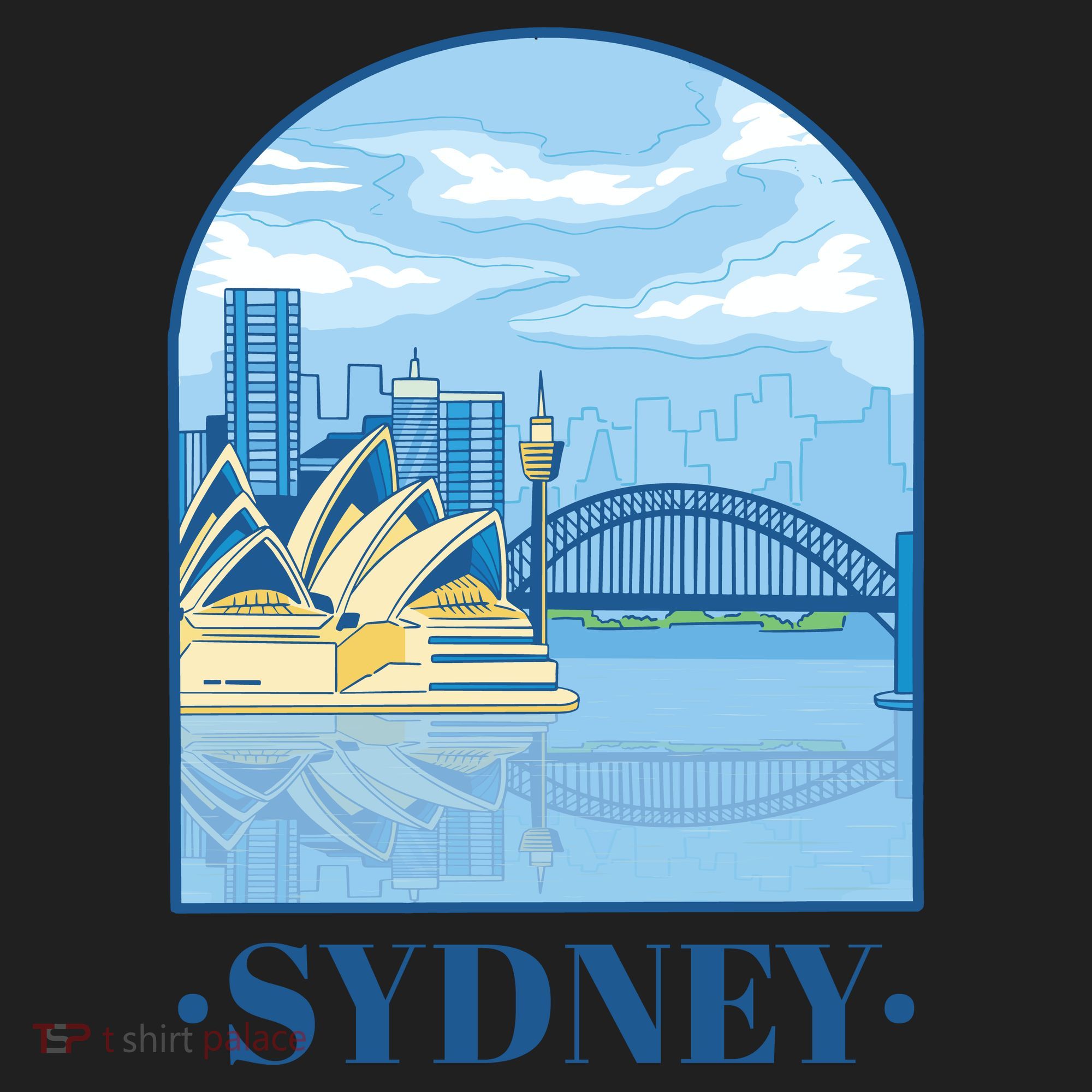 Sydney Skyline View Women's Sweatshirt