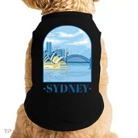 Sydney Skyline View Doggie Tank thumb 0